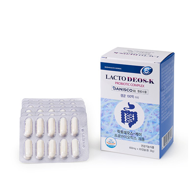 프로바이오틱스 유산균 락토데오스케이 60캡슐 (1팩)